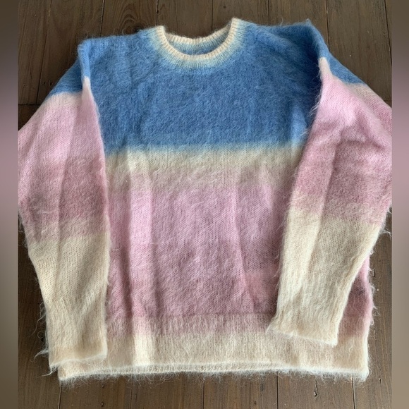 Isabel Marant Etoile Drussell Pullover in Blue Pink - Picture 5 of 8